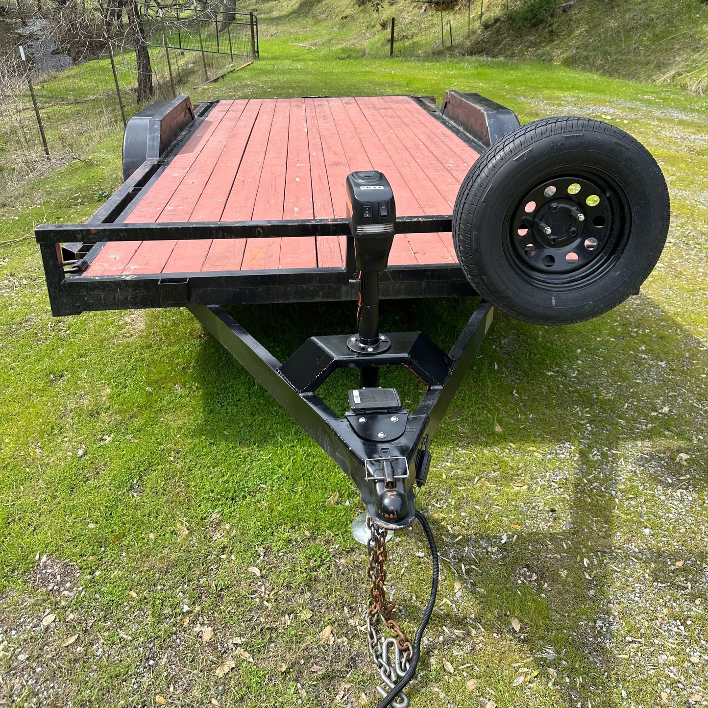 Trailer Tongue Jack Heavy Duty Relocation Mount