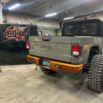 Gauntlet Rear Bumper for 2020+ Jeep Gladiator JT