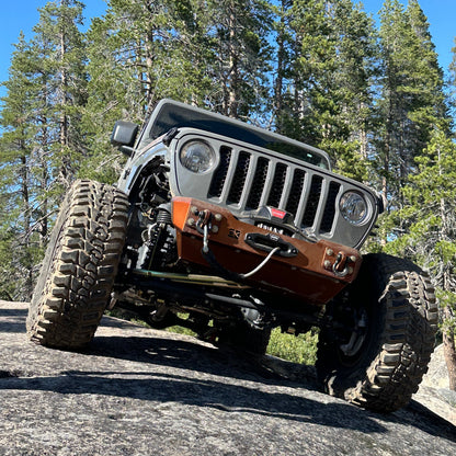 Gauntlet Front Bumper w/Winch Plate for Jeep JL/JT  (2018+)