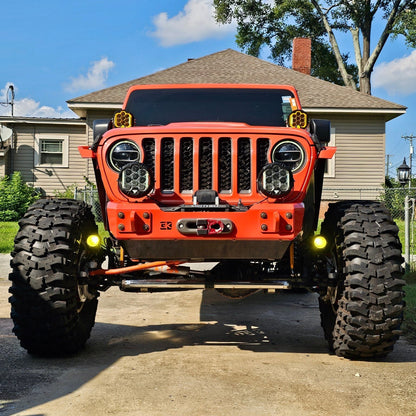 Gauntlet Front Bumper w/Winch Plate for Jeep JL/JT  (2018+)