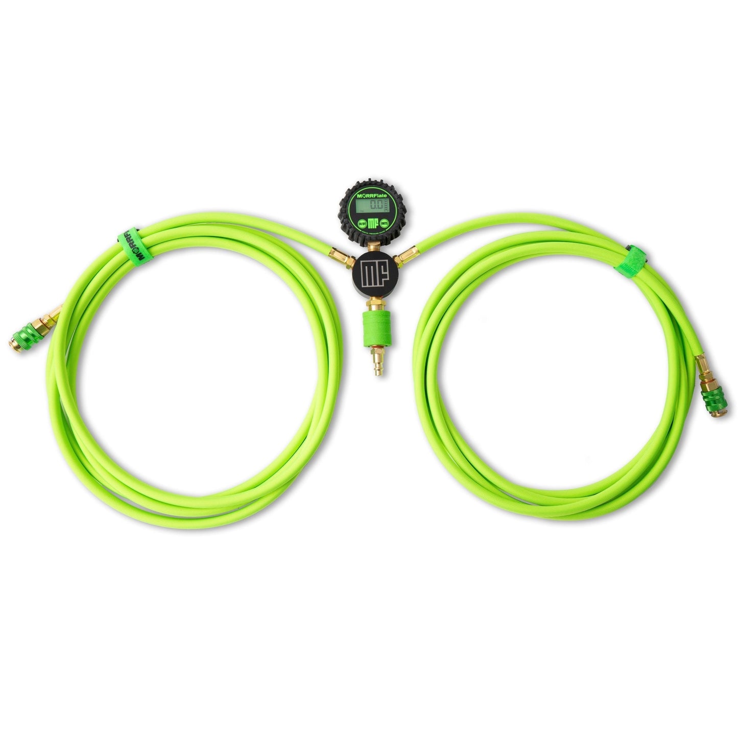 MORRFlate Braided Duo+ 2-Tire Hose Kit, 24ft Hoses