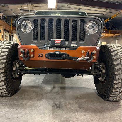 Gauntlet Front Bumper w/Winch Plate for Jeep JL/JT  (2018+)