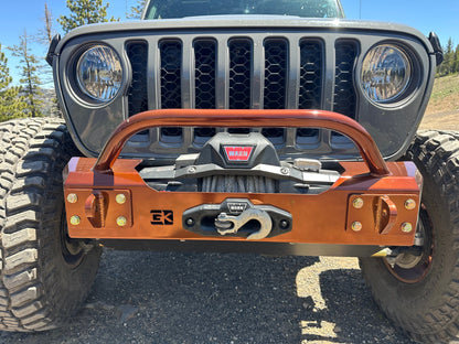 Gauntlet Front Bumper w/Bull Bar Tube for Jeep JL/JT  (2018+)