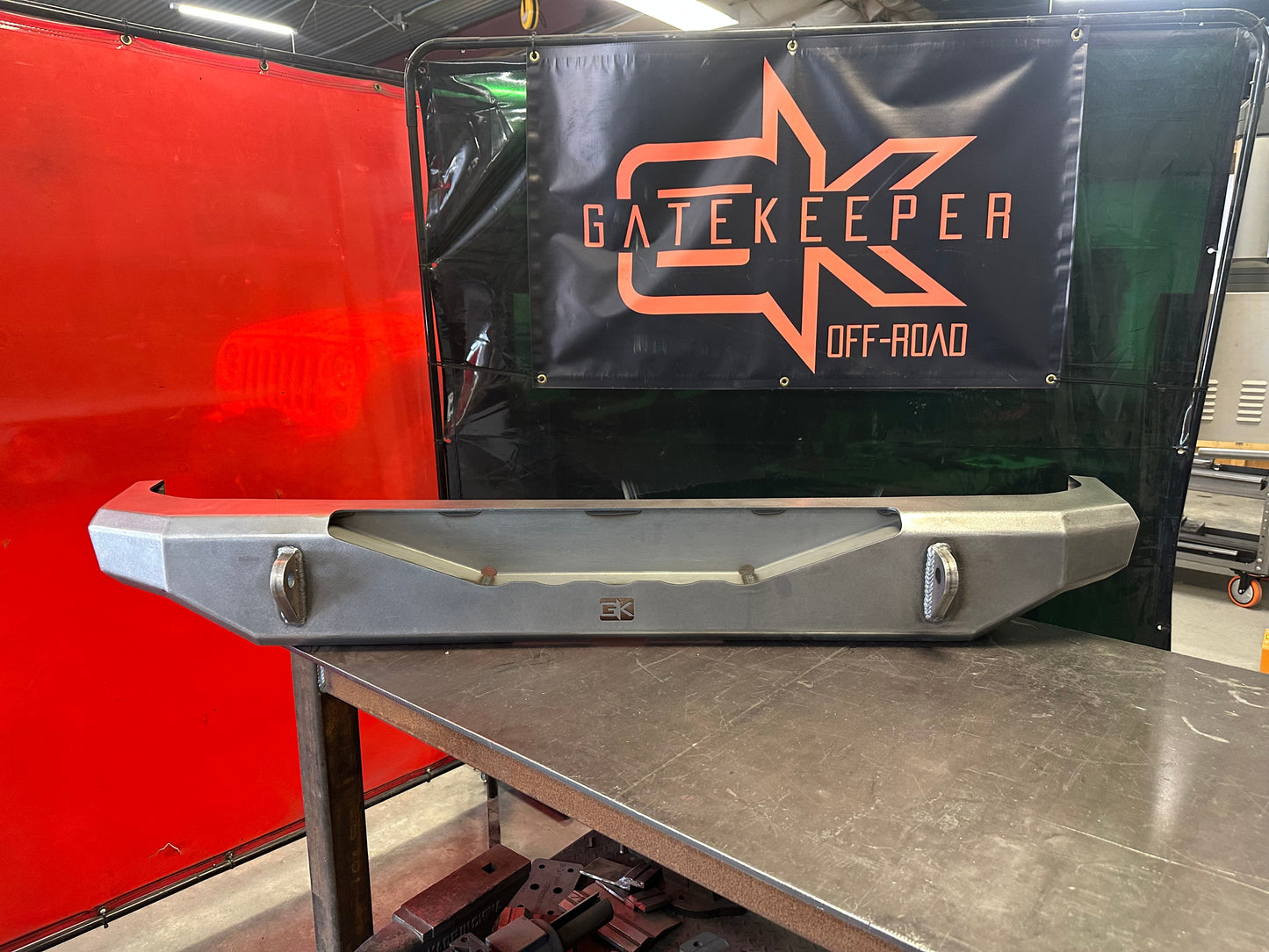 Gauntlet Series Rear Bumper for Jeep JK Wrangler (2007-2018)