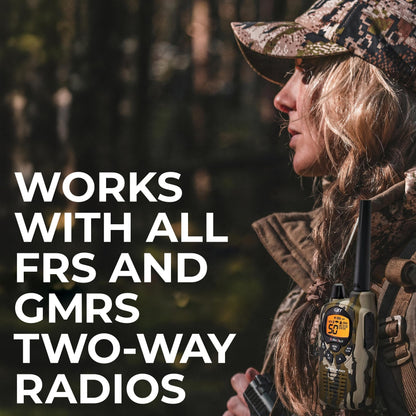 GXT1050 GMRS Walkie Talkie Camo 2-Pack - GXT1050VP4