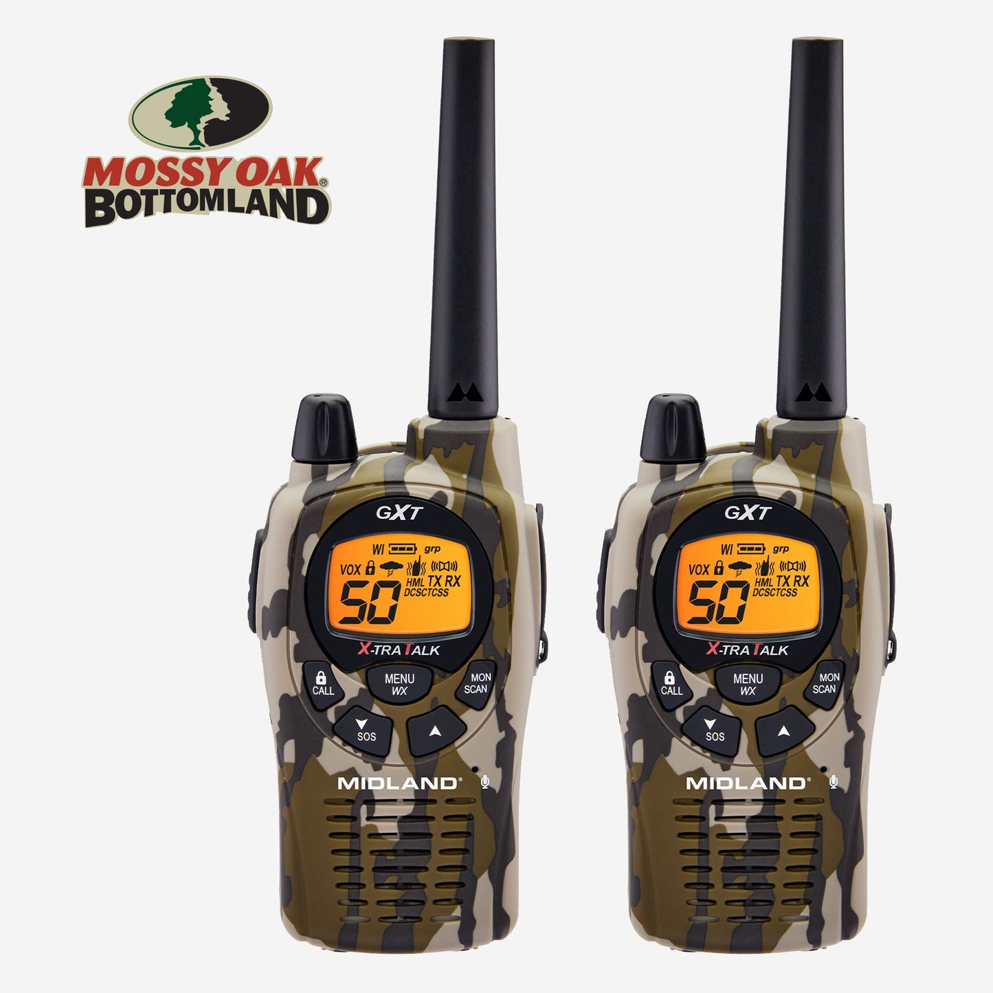 GXT1050 GMRS Walkie Talkie Camo 2-Pack - GXT1050VP4