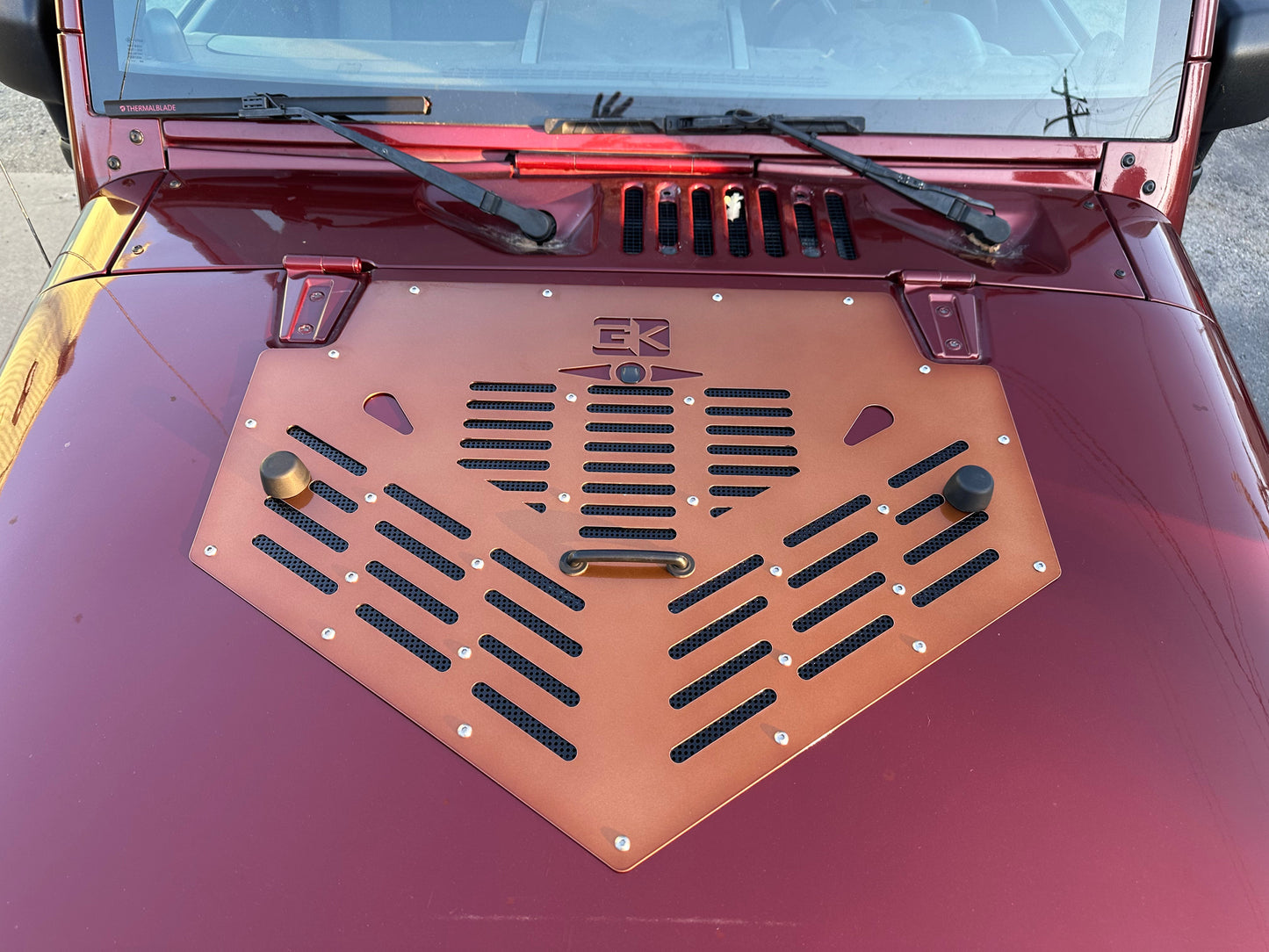 Hood Vent Kit for Jeep JK Wrangler (2007-2018)