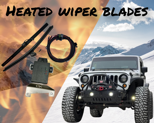 Heated Wiper Blades Kit for Jeep JK Wrangler