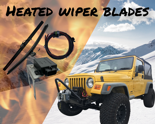Heated Wiper Blades Kit for Jeep TJ Wrangler (1997-2006)