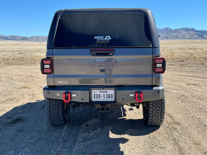 Gauntlet Rear Bumper for 2020+ Jeep Gladiator JT