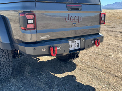 Gauntlet Rear Bumper for 2020+ Jeep Gladiator JT