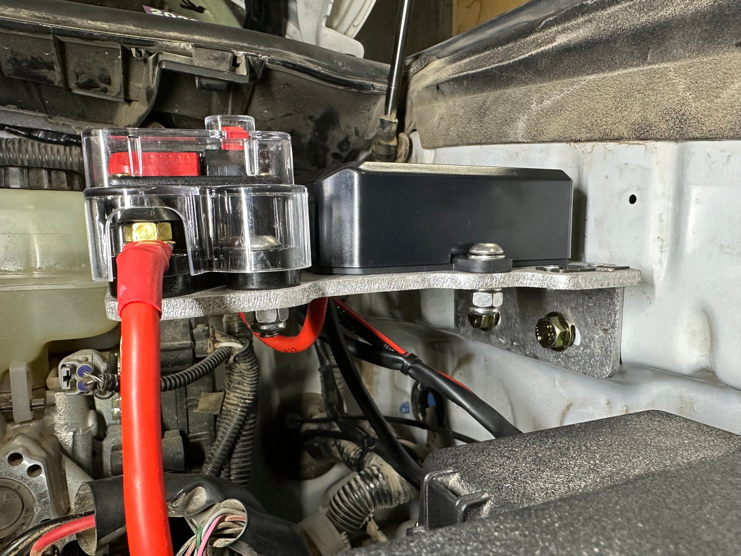 2010-2024 Toyota 4Runner Auxbeam Engine Bay Controller Mount