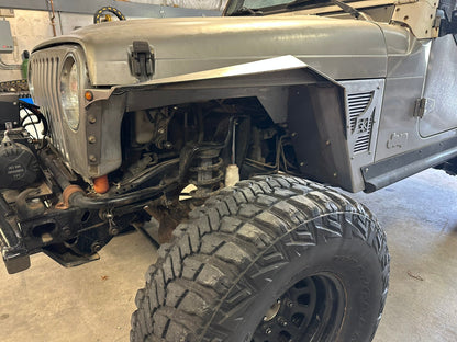 Diamond Series High Clearance Front Fenders w/Comp Inners for Jeep TJ Wrangler