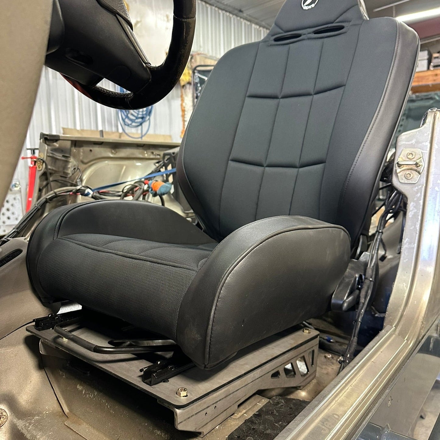 "Big and Tall" Seat Lowering Brackets for Jeep TJ Wrangler