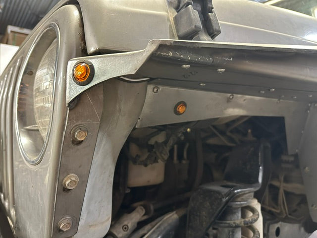 Diamond Series High Clearance Front Fenders w/Comp Inners for Jeep TJ Wrangler