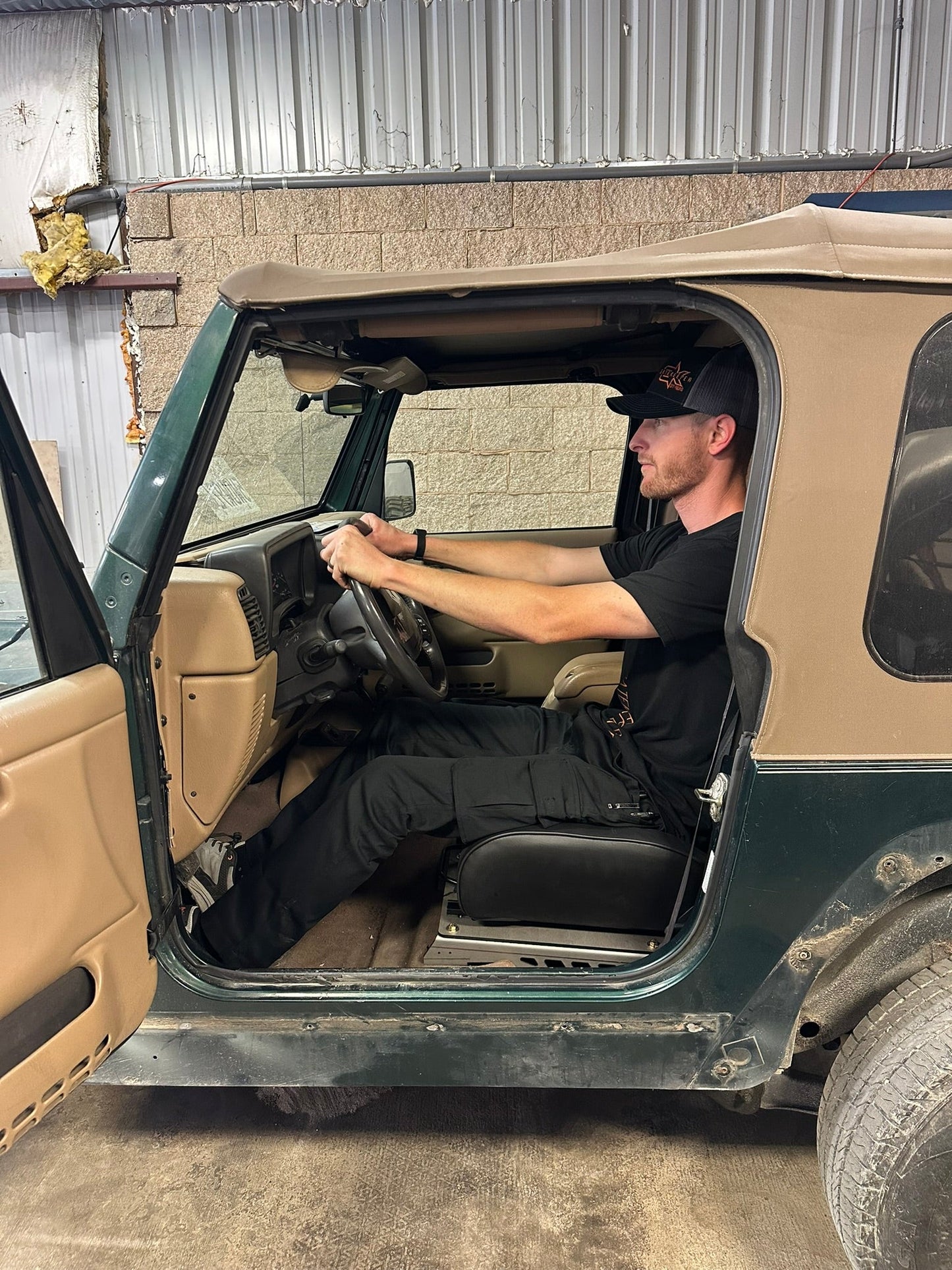 "Big and Tall" Seat Lowering Brackets for Jeep TJ Wrangler