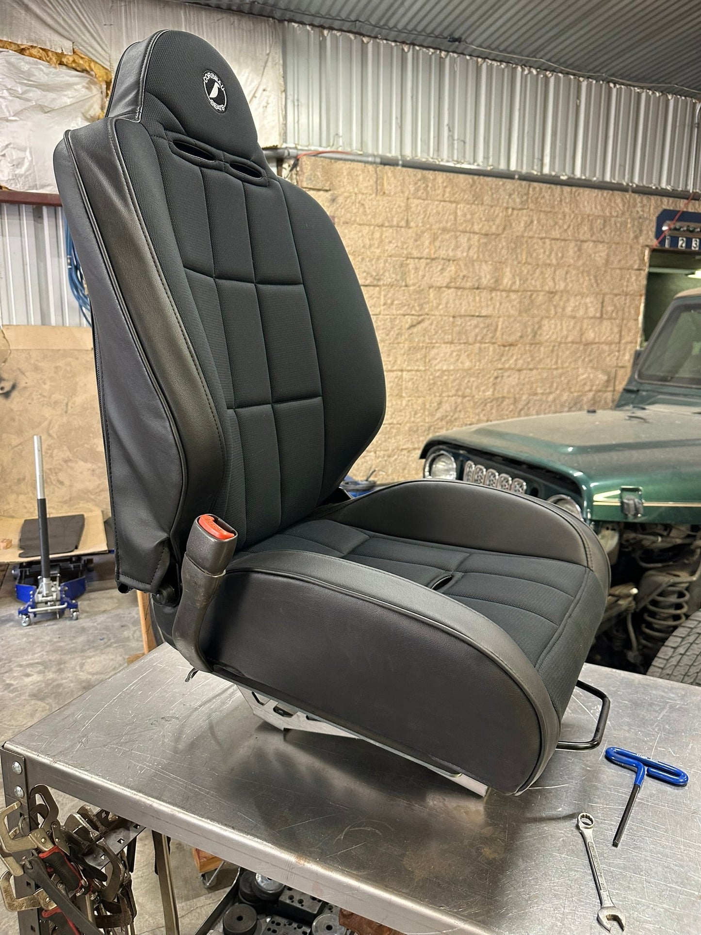 "Big and Tall" Seat Lowering Brackets for Jeep TJ Wrangler