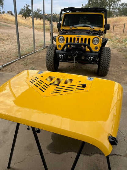 Hood Vent Kit for Jeep JK Wrangler (2007-2018)