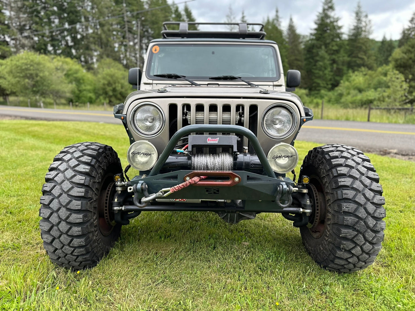 Diamond Series High Clearance Front Fenders w/Comp Inners for Jeep TJ Wrangler