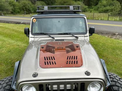 Diamond Series Hood Vent for Jeep TJ Wrangler