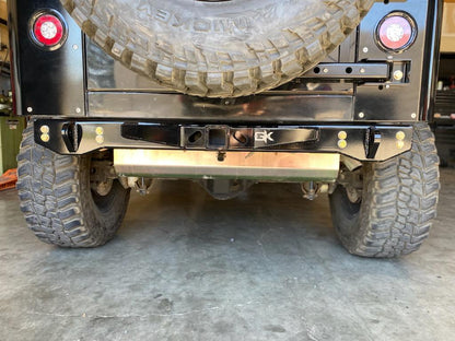 Rear Diamond Series Stubby Bumper for Jeep TJ/YJ Wrangler