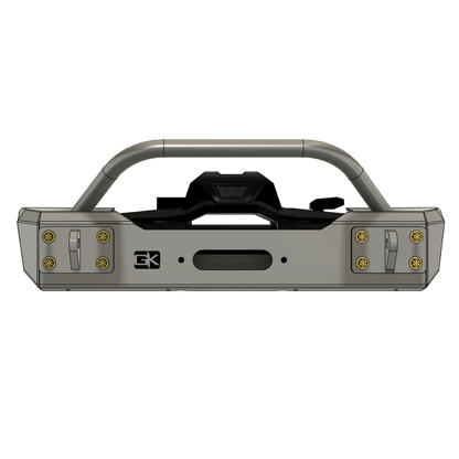 Gauntlet Front Bumper w/Bull Bar Tube for Jeep JK Wrangler (2007-2018)