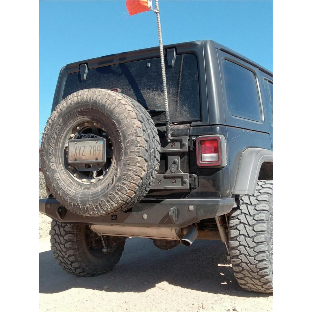 Gauntlet Series Rear Bumper for Jeep JL Wrangler (2018+)