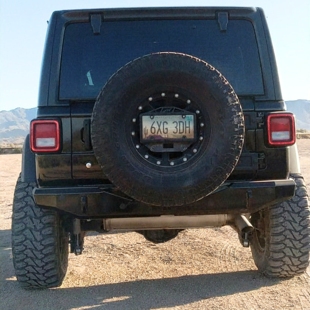 Gauntlet Series Rear Bumper for Jeep JL Wrangler (2018+)