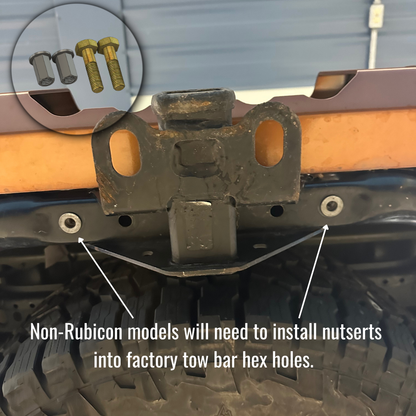 Jeep JT Tow Hitch Skid Plate for 2020+ Gladiator