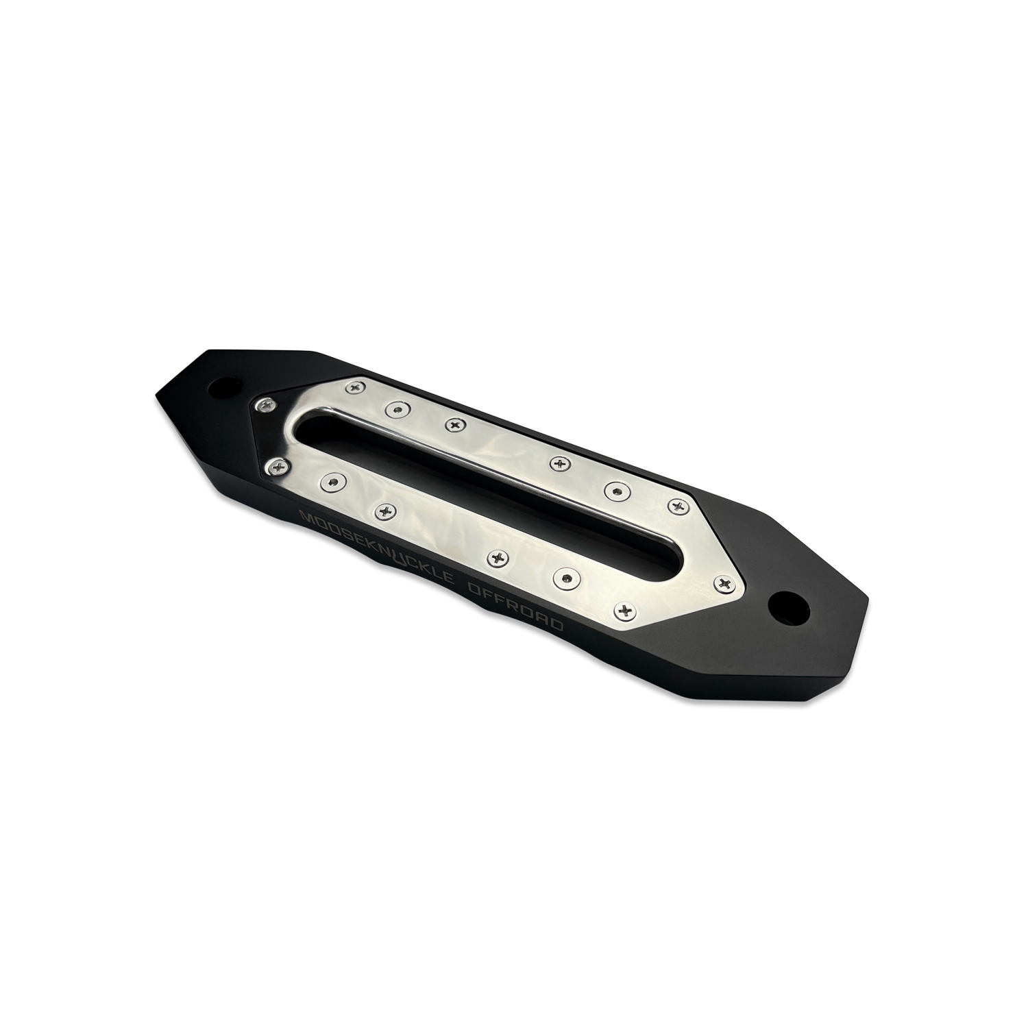 Jawse Fairlead Back Plate Angle in Black Lung and Gun Gray