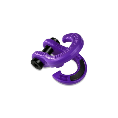 Jowl 1/2 inch SxS Split Shackle open in Grape Escape Front