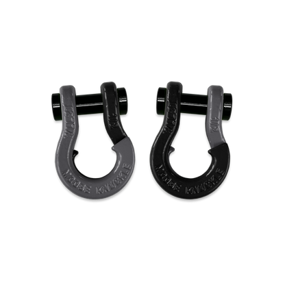 Jowl 1/2 inch SxS Split Shackle in Gun Gray and Black Hole Combo