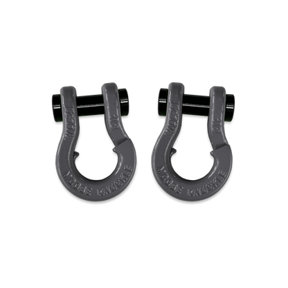 Jowl 1/2 inch SxS Split Shackle in Gun Gray Single Combo