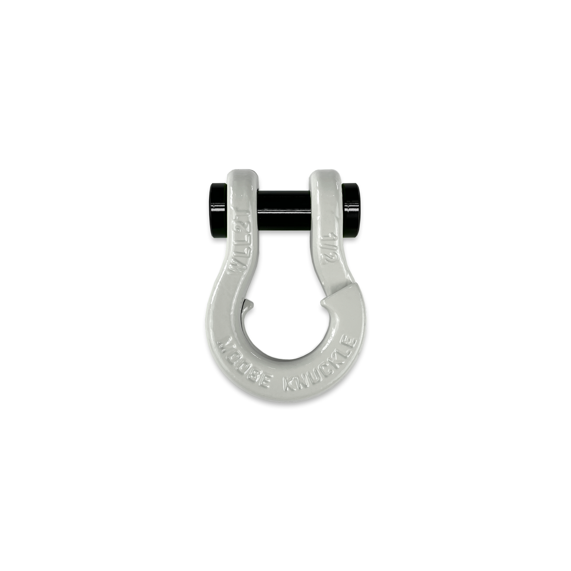 Jowl 1/2 inch SxS Split Shackle in Pure White Front