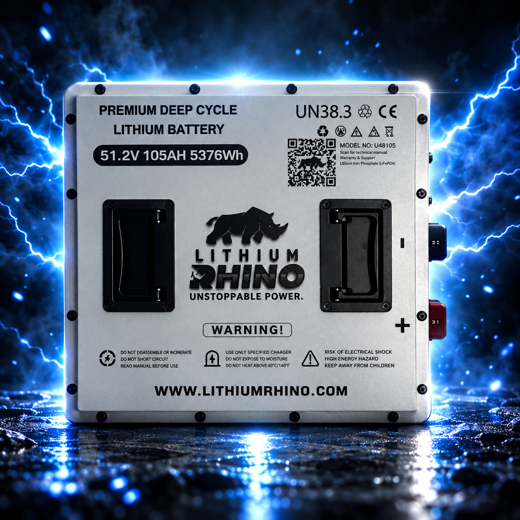 48V 105Ah CUBE Lithium Rhino Conversion Kit