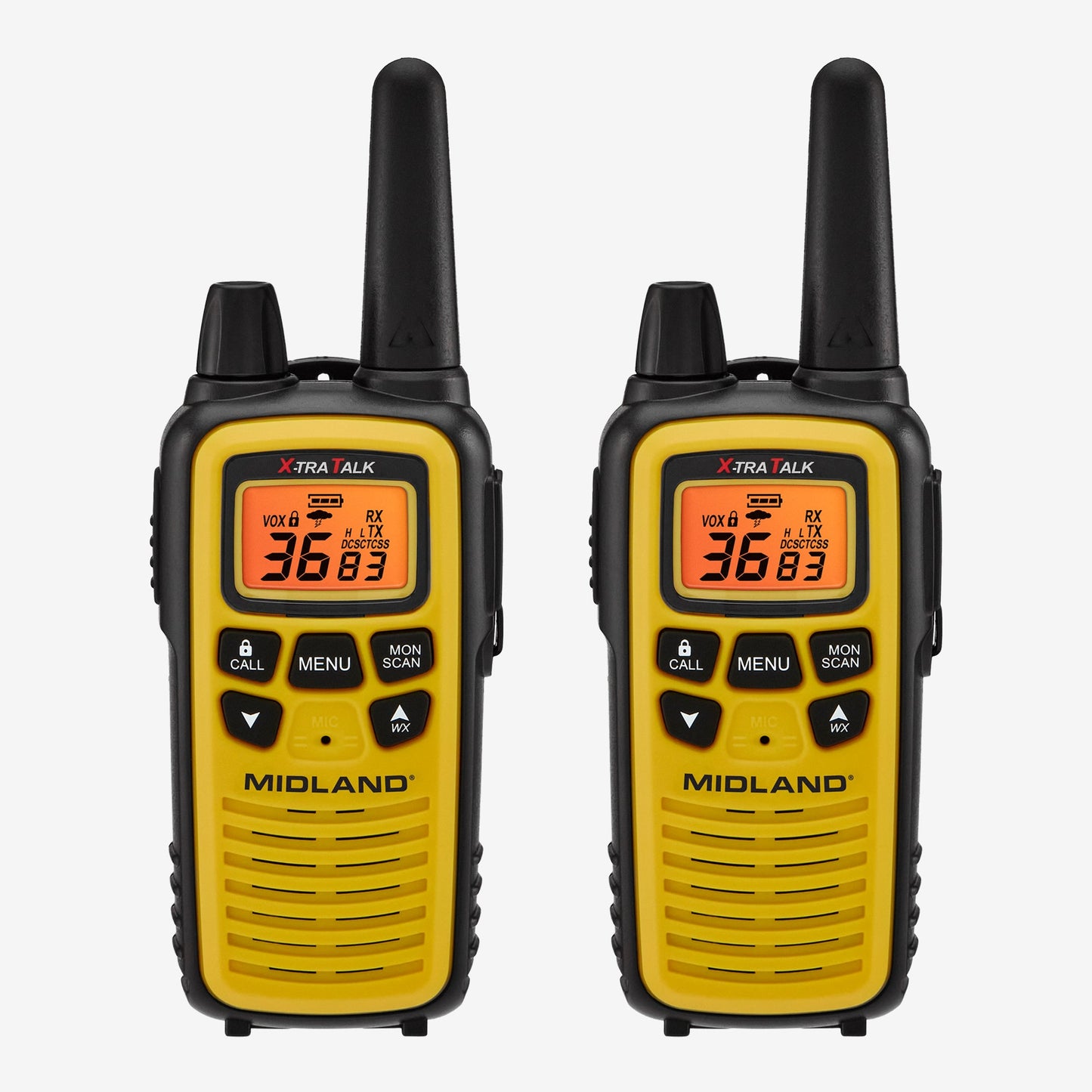 LXT630 FRS License‑Free Walkie Talkie 2-Pack Yellow - LXT630VP3
