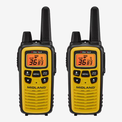 LXT630 FRS License‑Free Walkie Talkie 2-Pack Yellow - LXT630VP3