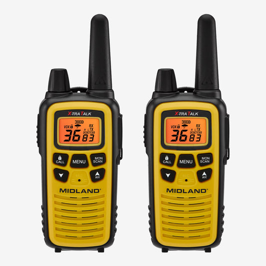 LXT630 FRS License‑Free Walkie Talkie 2-Pack Yellow - LXT630VP3