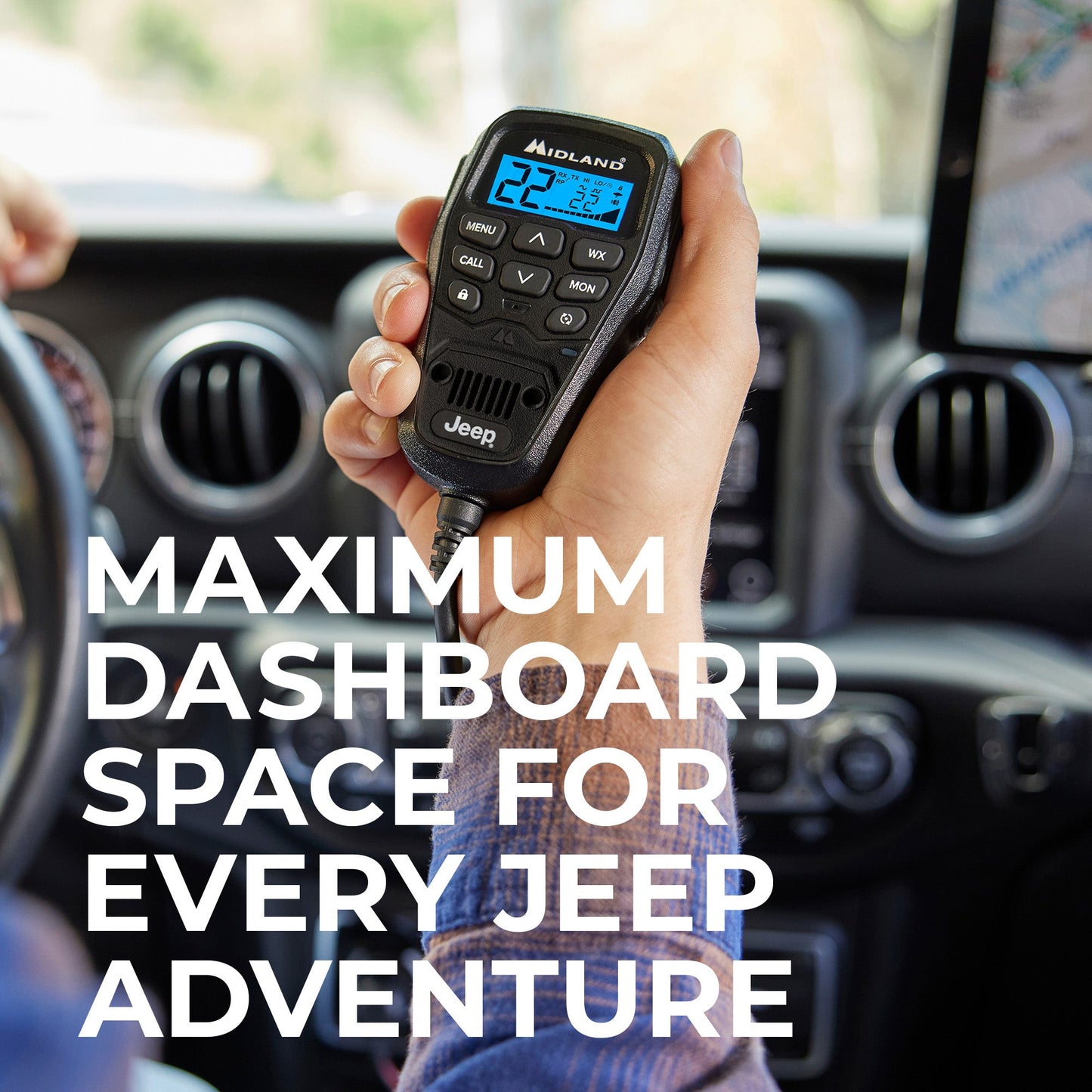 MXT575J 50W MicroMobile GMRS Two-Way Radio | Jeep