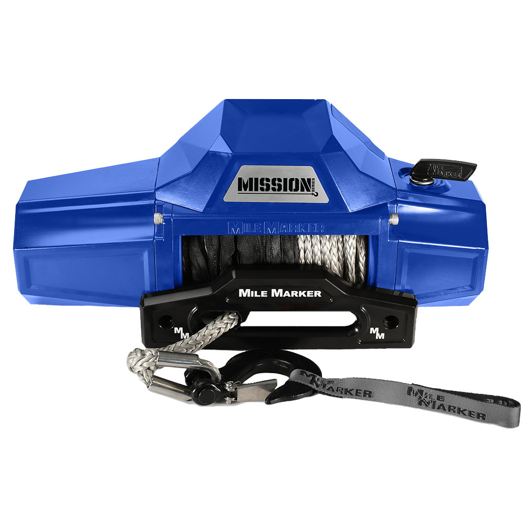 Mission Winch Series 8k - Brilliant Blue