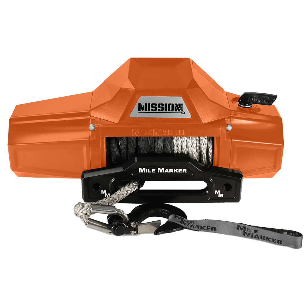 Mission Winch Series 8k - Team Orange