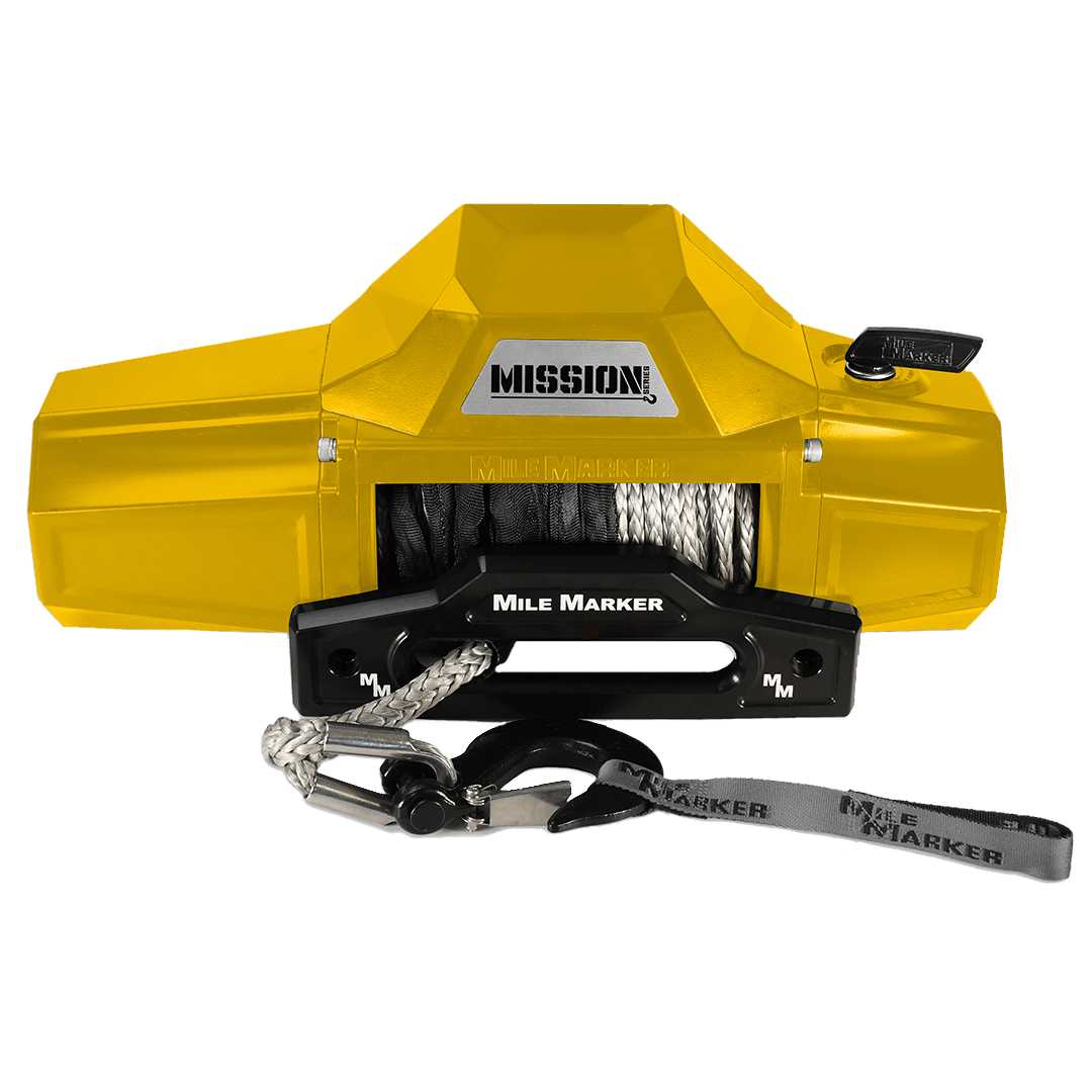 Mission Winch Series 12k - Sunshine Yellow