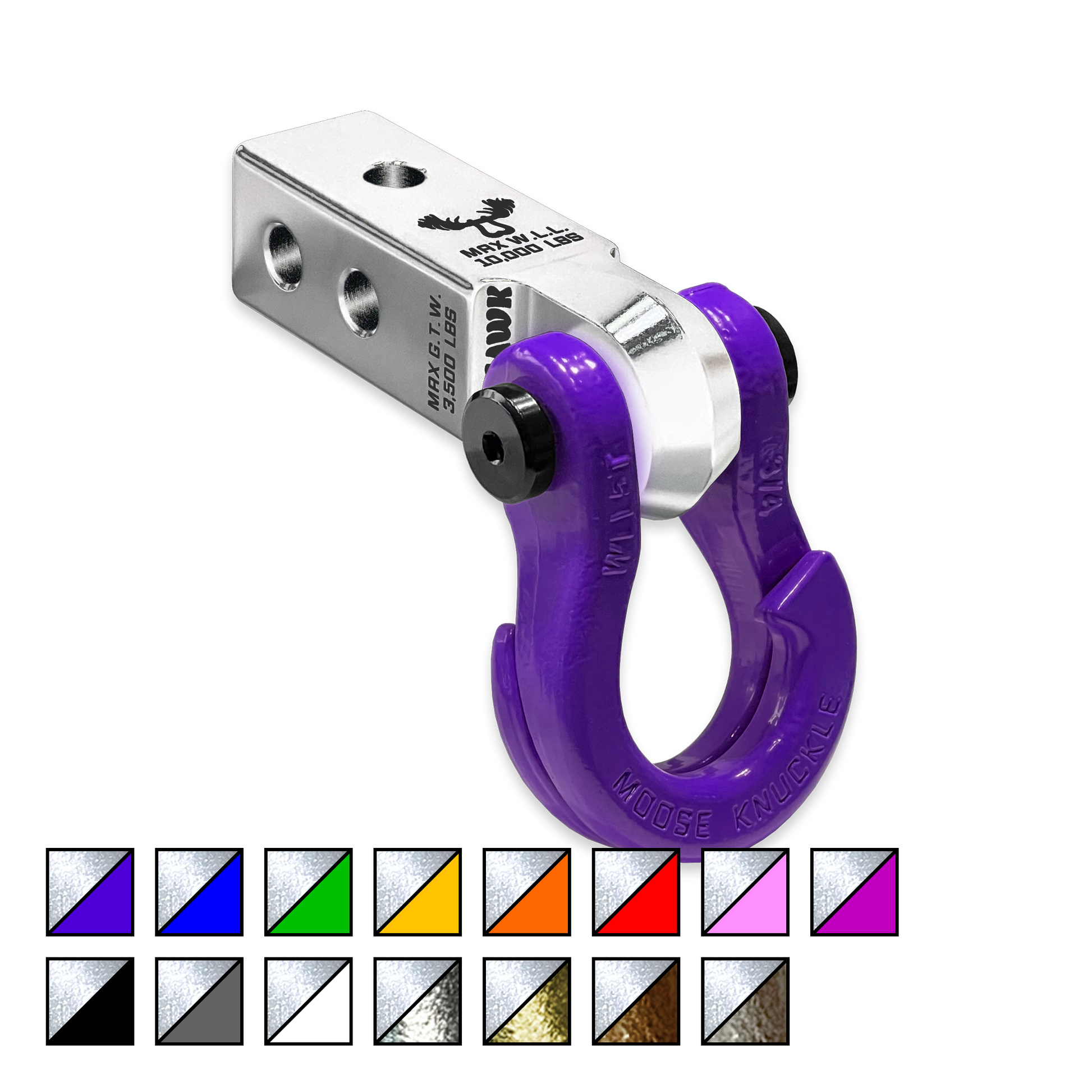 Mohawk Jowl Combo in Atomic Silver and Grape Escape