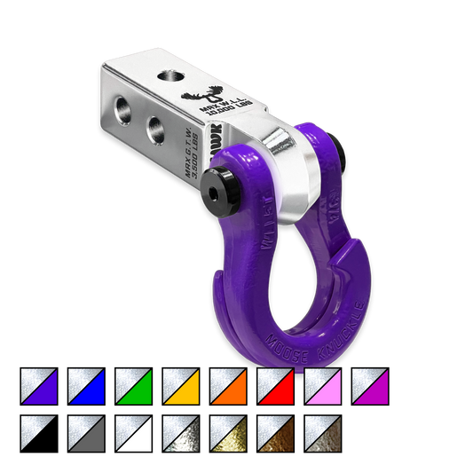 Mohawk Jowl Combo in Atomic Silver and Grape Escape