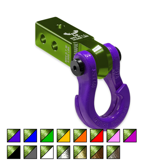 Mohawk Jowl Combo in Bean Green and Grape Escape