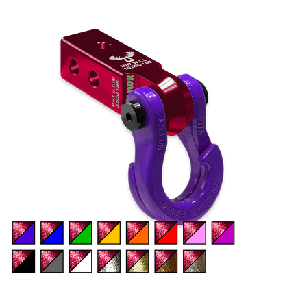 Mohawk Jowl Combo in Red Rum and Grape Escape