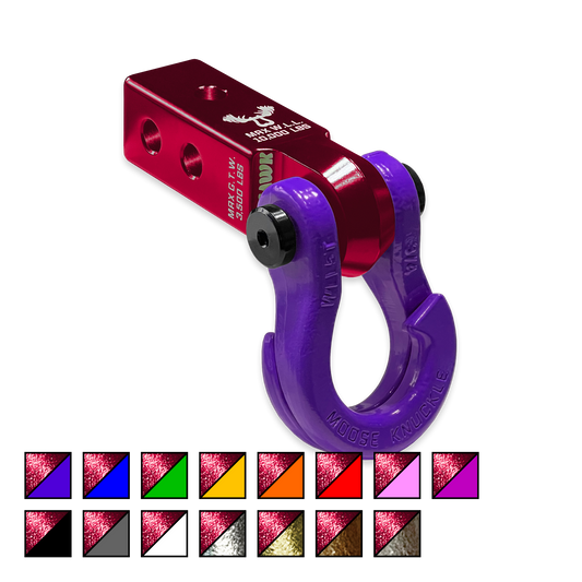 Mohawk Jowl Combo in Red Rum and Grape Escape