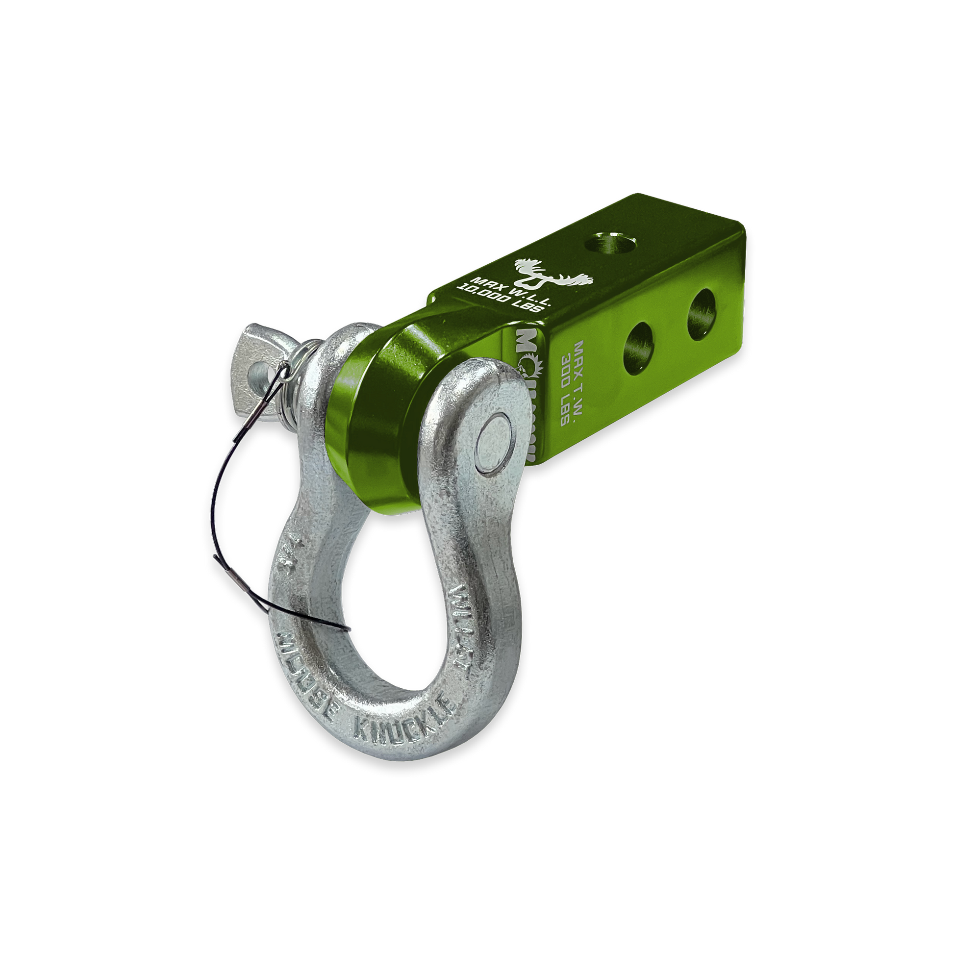 B'oh 3/4 Pin Shackle & 2.0 Receiver (Bean Green and Nice Gal Combo)
