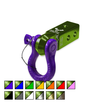 B'oh 3/4 Pin Shackle & 2.0 Receiver (Green)