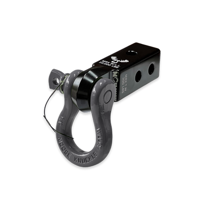 B'oh 3/4 Pin Shackle & 2.0 Receiver (Black and Gray Combo)